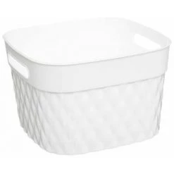 FIVE SIMPLY SMART Panier Multi-Usages "Disco" 20cm Blanc