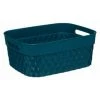 FIVE SIMPLY SMART Panier Multi-Usages "Disco" 33cm Bleu 1 FIVE SIMPLY SMART Panier Multi-Usages "Disco" 33cm Bleu -Petit rangement Soldes Magasin 33662353 1