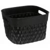FIVE SIMPLY SMART Panier Multi-Usages "Disco" 20cm Noir -Petit rangement Soldes Magasin 33662646 1
