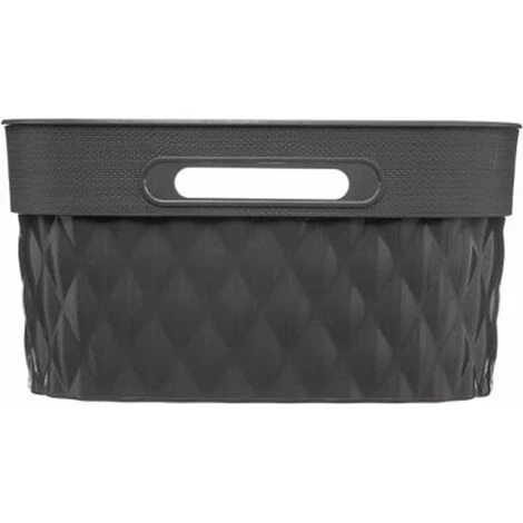 FIVE SIMPLY SMART Panier Multi-Usages "Disco" 33cm Gris 4 FIVE SIMPLY SMART Panier Multi-Usages "Disco" 33cm Gris – Image 2