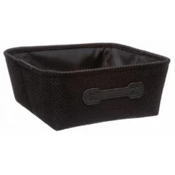 FIVE SIMPLY SMART Panier De Rangement Carré "Mix N'Modul" 31cm Noir