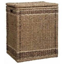 ATMOSPHERA, CRŽATEUR D'INTŽRIEUR Lot De 5 Paniers Rangement "Tressé" 60cm Naturel -Petit rangement Soldes Magasin 33663766 2