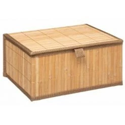 FIVE SIMPLY SMART Lot De 3 Paniers De Rangement "Daze" 33cm Naturel -Petit rangement Soldes Magasin 33664222 3