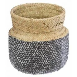 ATMOSPHERA, CRATEUR D'INTRIEUR Lot De 3 Paniers De Rangement "Seagrass" 24cm Multicolore 7 ATMOSPHERA, CRATEUR D'INTRIEUR Lot De 3 Paniers De Rangement "Seagrass" 24cm Multicolore -Petit rangement Soldes Magasin 33664978 2
