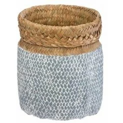 ATMOSPHERA, CRATEUR D'INTRIEUR Lot De 3 Paniers De Rangement "Seagrass" 24cm Multicolore 8 ATMOSPHERA, CRATEUR D'INTRIEUR Lot De 3 Paniers De Rangement "Seagrass" 24cm Multicolore -Petit rangement Soldes Magasin 33664978 3
