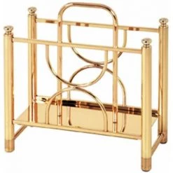 Paris Prix - Porte-revues Design En Acier "riuy" 40cm Or