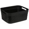 FIVE SIMPLY SMART Panier Multi-Usages "Disco" 37cm Noir 1 FIVE SIMPLY SMART Panier Multi-Usages "Disco" 37cm Noir -Petit rangement Soldes Magasin 33672311 1