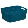 FIVE SIMPLY SMART Panier Multi-Usages "Disco" 37cm Bleu -Petit rangement Soldes Magasin 33672404 1