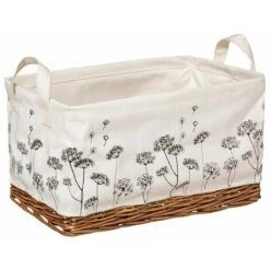 ATMOSPHERA, CRATEUR D'INTRIEUR Lot De 2 Paniers De Rangement "Orane II" 37cm Blanc 7 ATMOSPHERA, CRATEUR D'INTRIEUR Lot De 2 Paniers De Rangement "Orane II" 37cm Blanc -Petit rangement Soldes Magasin 33672552 3