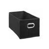 FIVE SIMPLY SMART Boîte De Rangement Pliable "Bambou" 15x31cm Noir -Petit rangement Soldes Magasin 33672698 1