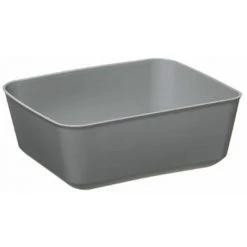 FIVE SIMPLY SMART Lot De 2 Boîtes De Rangement "Flex" 17cm Gris -Petit rangement Soldes Magasin 33673104 2
