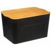 FIVE SIMPLY SMART Boîte De Rangement "Marco" 24L Noir & Naturel -Petit rangement Soldes Magasin 33673217 1
