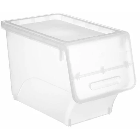 FIVE SIMPLY SMART Boîte De Rangement "Cara" 24L Transparent 4 FIVE SIMPLY SMART Boîte De Rangement "Cara" 24L Transparent – Image 2