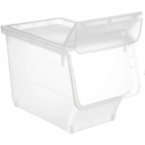 FIVE SIMPLY SMART Boîte De Rangement "Cara" 24L Transparent 5 FIVE SIMPLY SMART Boîte De Rangement "Cara" 24L Transparent – Image 3