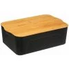FIVE SIMPLY SMART Boîte De Rangement "Marco" 13L Noir & Naturel -Petit rangement Soldes Magasin 33673474 1