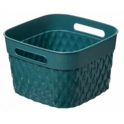 FIVE SIMPLY SMART Panier Multi-Usages Carré "Disco" 20cm Vert
