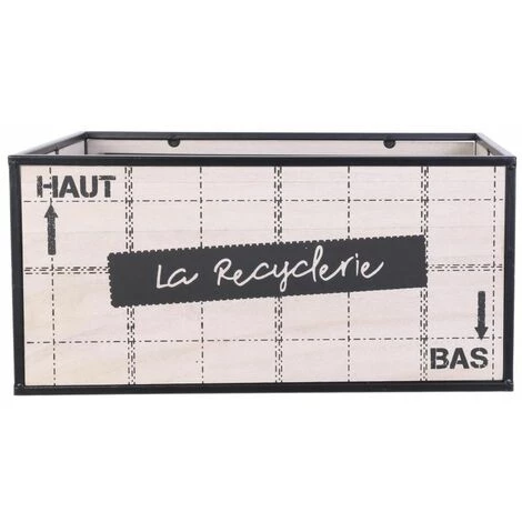 Paris Prix - Lot De 2 Cagettes Déco "contenu" 40cm Naturel 6 Paris Prix - Lot De 2 Cagettes Déco "contenu" 40cm Naturel – Image 4