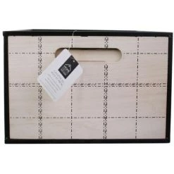 Paris Prix - Lot De 2 Cagettes Déco "contenu" 40cm Naturel 11 Paris Prix - Lot De 2 Cagettes Déco "contenu" 40cm Naturel -Petit rangement Soldes Magasin 33673941 5