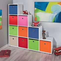 Paris Prix - Boîte De Rangement Pliable "kase" 32cm Rose -Petit rangement Soldes Magasin 33706121 5