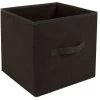 BBASICCO Boîte De Rangement Pliable "Basic" 31x31cm Noir 1 BBASICCO Boîte De Rangement Pliable "Basic" 31x31cm Noir -Petit rangement Soldes Magasin 33707216 1