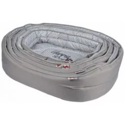 Paris Prix - Lot De 5 Paniers Chien "géométrique" 65cm Gris