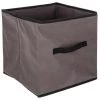 BBASICCO Boîte De Rangement Pliable "Basic" 31x31cm Taupe 2 BBASICCO Boîte De Rangement Pliable "Basic" 31x31cm Taupe -Petit rangement Soldes Magasin 33708427 1