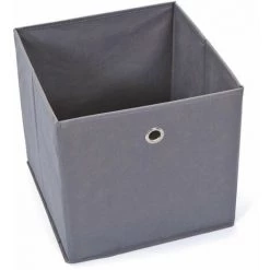 Paris Prix - Boîte De Rangement Pliable "kase" 32cm Gris -Petit rangement Soldes Magasin 33856669 3