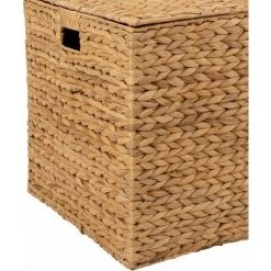 Paris Prix - Lot De 3 Paniers "jacynthe D'eau" 77cm Naturel 10 Paris Prix - Lot De 3 Paniers "jacynthe D'eau" 77cm Naturel -Petit rangement Soldes Magasin 33997288 4