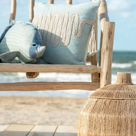 Paris Prix - Lot De 2 Paniers En Jute "dantya" 55cm Naturel 5 Paris Prix - Lot De 2 Paniers En Jute "dantya" 55cm Naturel – Image 3