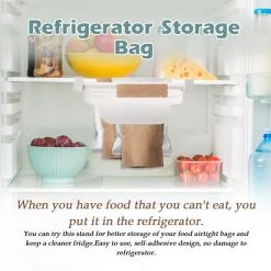 HAPPYSHOPPING Rack De Stockage Sur Rail Refrigerateur Sac De Conservation Au Frais Rack De Stockage Sur Rail Expedie Sans Sac 11 HAPPYSHOPPING Rack De Stockage Sur Rail Refrigerateur Sac De Conservation Au Frais Rack De Stockage Sur Rail Expedie Sans Sac -Petit rangement Soldes Magasin 34189864 5