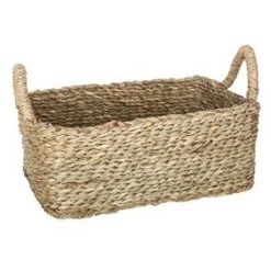 ATMOSPHERA, CRŽATEUR D'INTŽRIEUR Lot De 3 Paniers De Rangement à Anses "Seagrass" 13cm Naturel -Petit rangement Soldes Magasin 34562173 3