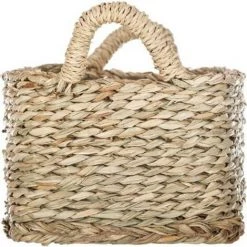 ATMOSPHERA, CRŽATEUR D'INTŽRIEUR Lot De 3 Paniers De Rangement à Anses "Seagrass" 13cm Naturel -Petit rangement Soldes Magasin 34562173 5