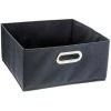 FIVE SIMPLY SMART Boîte De Rangement Pliable "Premium" 15x31cm Orage -Petit rangement Soldes Magasin 34698567 1