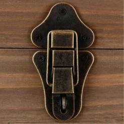 ATMOSPHERA, CRŽATEUR D'INTŽRIEUR Lot De 3 Malles Carrées "Factory" 38cm Marron -Petit rangement Soldes Magasin 34740744 3