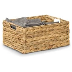 AMBICO Panier De Rangement PAUL M En Jacinthe D’eau, Dimensions: 34x27x16 Cm (L/P/H) 9 AMBICO Panier De Rangement PAUL M En Jacinthe D’eau, Dimensions: 34x27x16 Cm (L/P/H) -Petit rangement Soldes Magasin 35013417 3