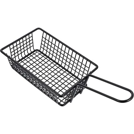 BARES Fil Panier De Friture Profonde Panier De Friture Français Puce Panier À Friture Tamis Alimentaire Passoire Filtre Alimentaire Skimmer Alimentaire Servant Paniers Plateau Frites 3 BARES Fil Panier De Friture Profonde Panier De Friture Français Puce Panier À Friture Tamis Alimentaire Passoire Filtre Alimentaire Skimmer Alimentaire Servant Paniers Plateau Frites