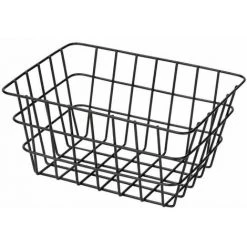 Corbeille Wenko VIANA Noir Mat - Rangement Cuisine - Noir