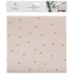 ATMOSPHERA FOR KIDS Boîte De Rangement Pliable "Coeur" 29x29cm Rose -Petit rangement Soldes Magasin 35549290 3