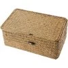 BRIDAY Panier De Rangement En Rotin Organisateur De Maquillage Contenant Polyvalent Avec Couvercle (M) -Petit rangement Soldes Magasin 35561759 1