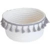 BRIDAY Panier De Rangement Pour Bébé Paniers Décoratifs En Corde DCoton Naturel Petite Boîte De Rangement Organisateur Pour Pépinière Salon Bureau -Petit rangement Soldes Magasin 35561762 1
