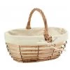 AUBRY GASPARD Panier Ajouré En Osier Et Jute 35 Cm Beige - Beige -Petit rangement Soldes Magasin 35593491 1