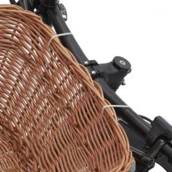 AUBRY GASPARD Panier Vélo En Osier Buff -Petit rangement Soldes Magasin 35593503 4