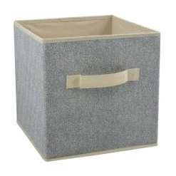 M S V MSV Boite Tiroir De Rangement Microaérée Et Respirant Gris - Gris