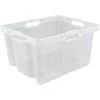 KEEEPER Boîte De Rangement Avec Poignées Intégrées, Taille : XL, 43 X 35 X 23 Cm, 24 L, Transparent -Petit rangement Soldes Magasin 35685587 1