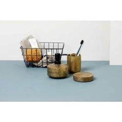 WENKO Panier Métal, Corbeille En Métal, Noir Mat, Viana, Lot De 3 8 WENKO Panier Métal, Corbeille En Métal, Noir Mat, Viana, Lot De 3 -Petit rangement Soldes Magasin 36230324 3