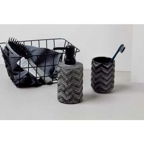 WENKO Panier Métal, Corbeille En Métal, Noir Mat, Viana, Lot De 3 6 WENKO Panier Métal, Corbeille En Métal, Noir Mat, Viana, Lot De 3 – Image 4