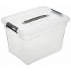 FIVE SIMPLY SMART Boîte De Rangement "Solutions" 18L Transparent 2 FIVE SIMPLY SMART Boîte De Rangement "Solutions" 18L Transparent -Petit rangement Soldes Magasin 36880160 1