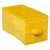 FIVE SIMPLY SMART Boîte De Rangement Velours "Mix N Modul" 15x31cm Jaune -Petit rangement Soldes Magasin 36880914 1