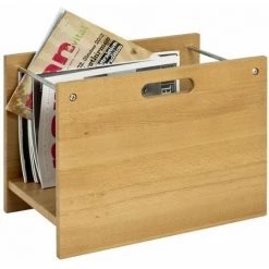 Paris Prix - Porte-revues En Bois "nido" 40cm Naturel -Petit rangement Soldes Magasin 36881140 2