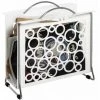 Paris Prix - Porte-revues Design "styles" 31cm Blanc & Chrome 2 Paris Prix - Porte-revues Design "styles" 31cm Blanc & Chrome -Petit rangement Soldes Magasin 36881189 1